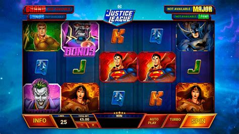 justice league slot free play